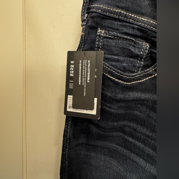 Silver jeans Curvy fit suki mid rise boot size 20/31 - Picture 3 of 5